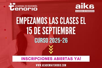 inscripciones abiertas curso 2025 / 2026